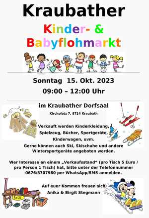 Kinderflohmark.