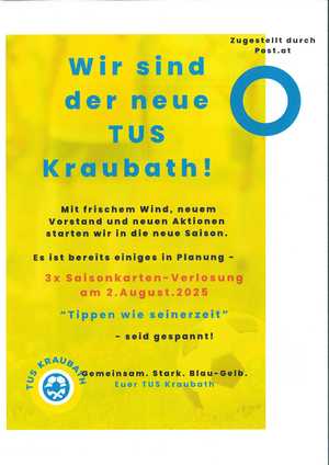 Neues vom TUS Juli25