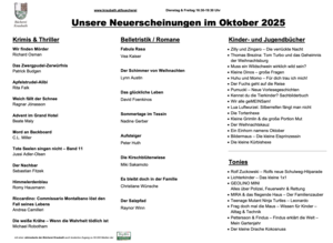 Neuerscheinungen-Oktober